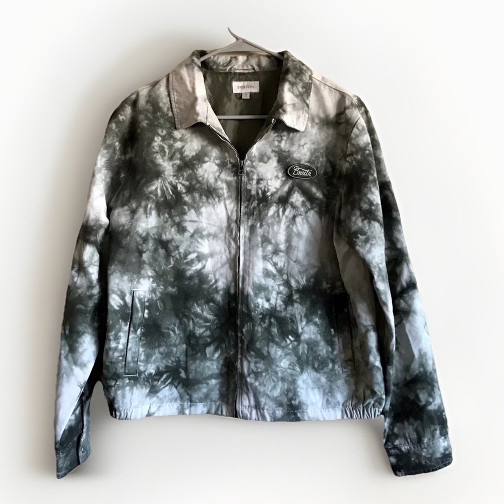 Brixton Utopia‎ Jacket Women’s Medium Green Cream Full Zip